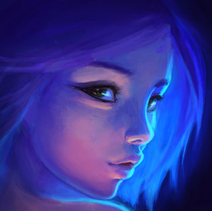 Blue profile pictures