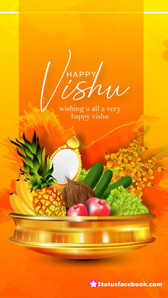 happy vishu status